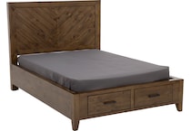 direct designs brown king bed package fkp  