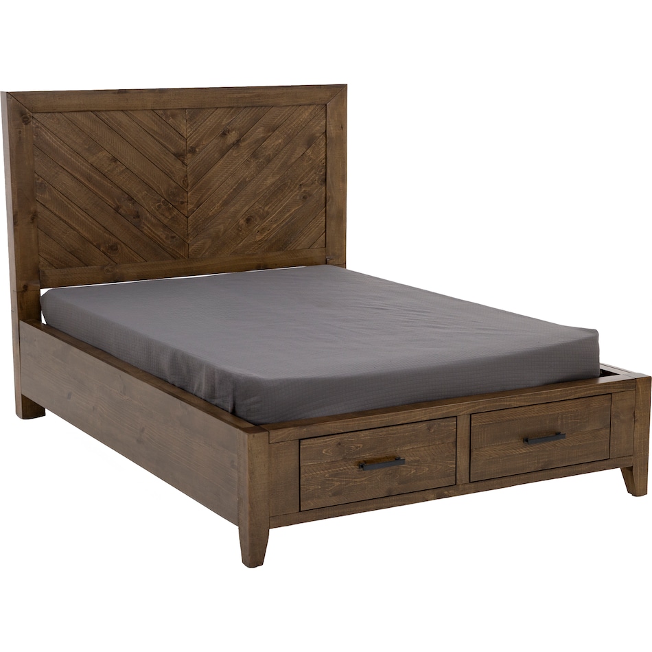 direct designs brown king bed package fkp  