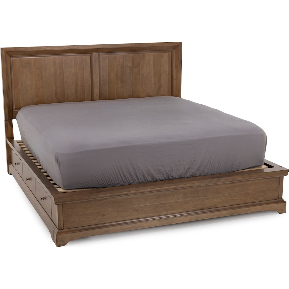 direct designs brown king bed package skp  