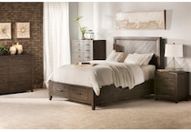 direct designs brown king bed package lifestyle image ks  