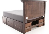 direct designs brown queen bed package rpk  