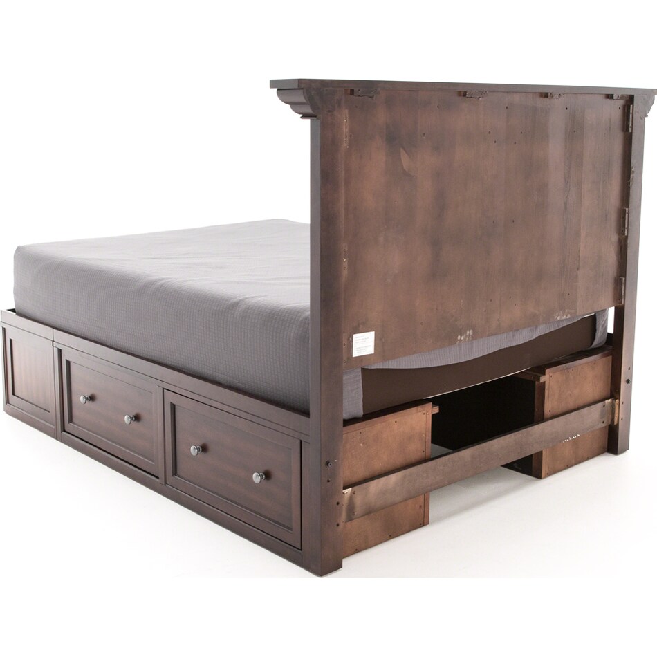 direct designs brown queen bed package rpk  