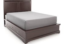 direct designs brown queen bed package qps  