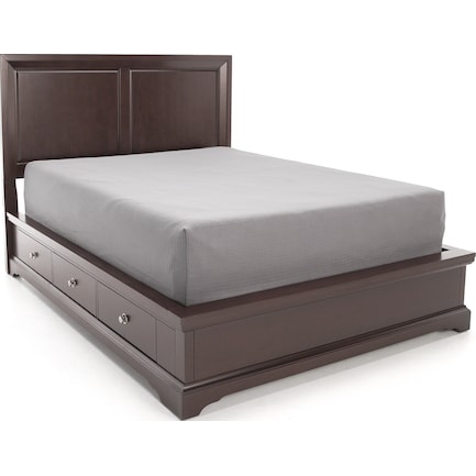 Direct Designs® French Quarter Queen Bed with 2 Side Storage Bed