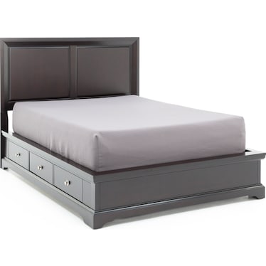 Direct Designs® French Quarter Queen Bed with 1 Side Storage