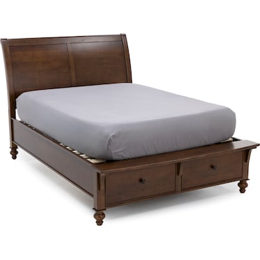 Harriett Sleigh Storage Bed