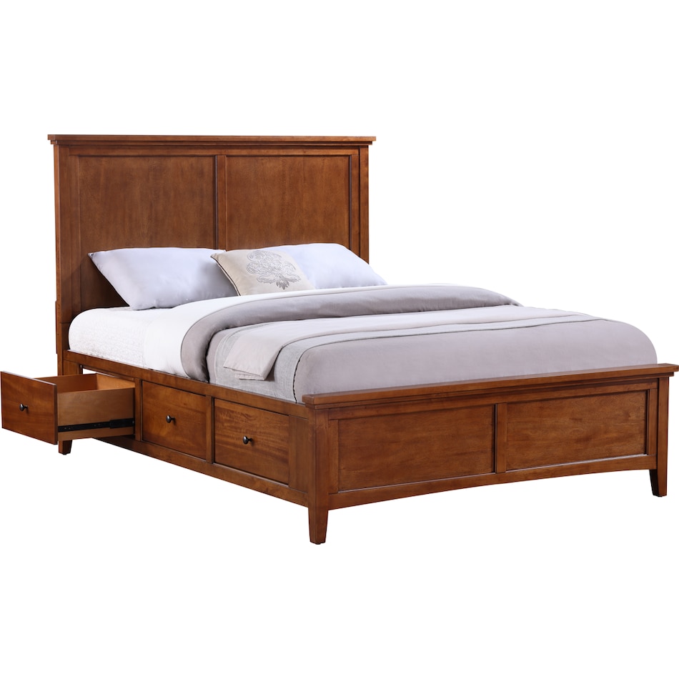 direct designs brown queen bed package sqp  