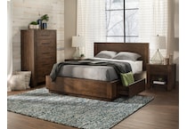 direct designs brown queen bed package lifestyle image qp  