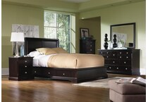 direct designs brown queen bed package lifestyle image qps  