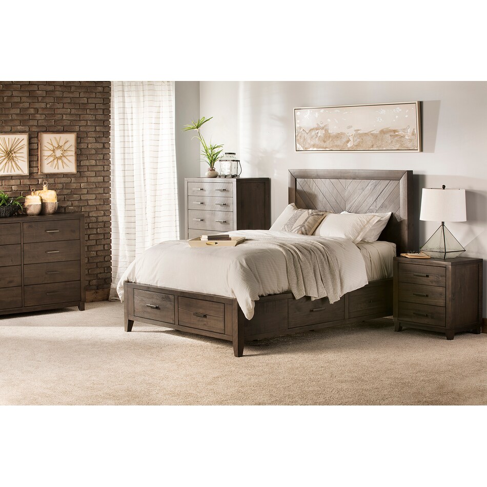 direct designs brown queen bed package lifestyle image qs  