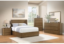 direct designs brown queen bed package lifestyle image sqp  