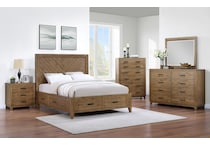 direct designs brown queen bed package lifestyle image sqp  