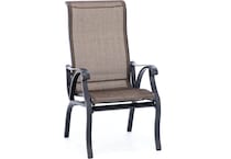 direct designs brown standard height arm chair   