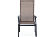 direct designs brown standard height arm chair pkg  
