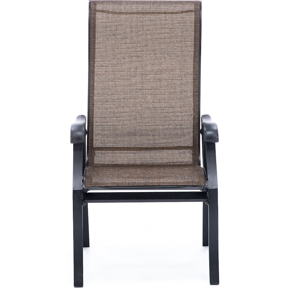 direct designs brown standard height arm chair pkg  