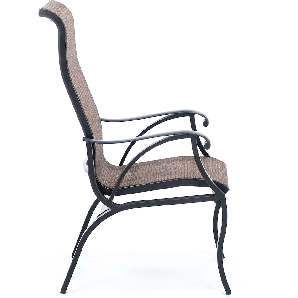 direct designs brown standard height arm chair pkg  