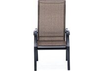 direct designs brown standard height arm chair pkg  