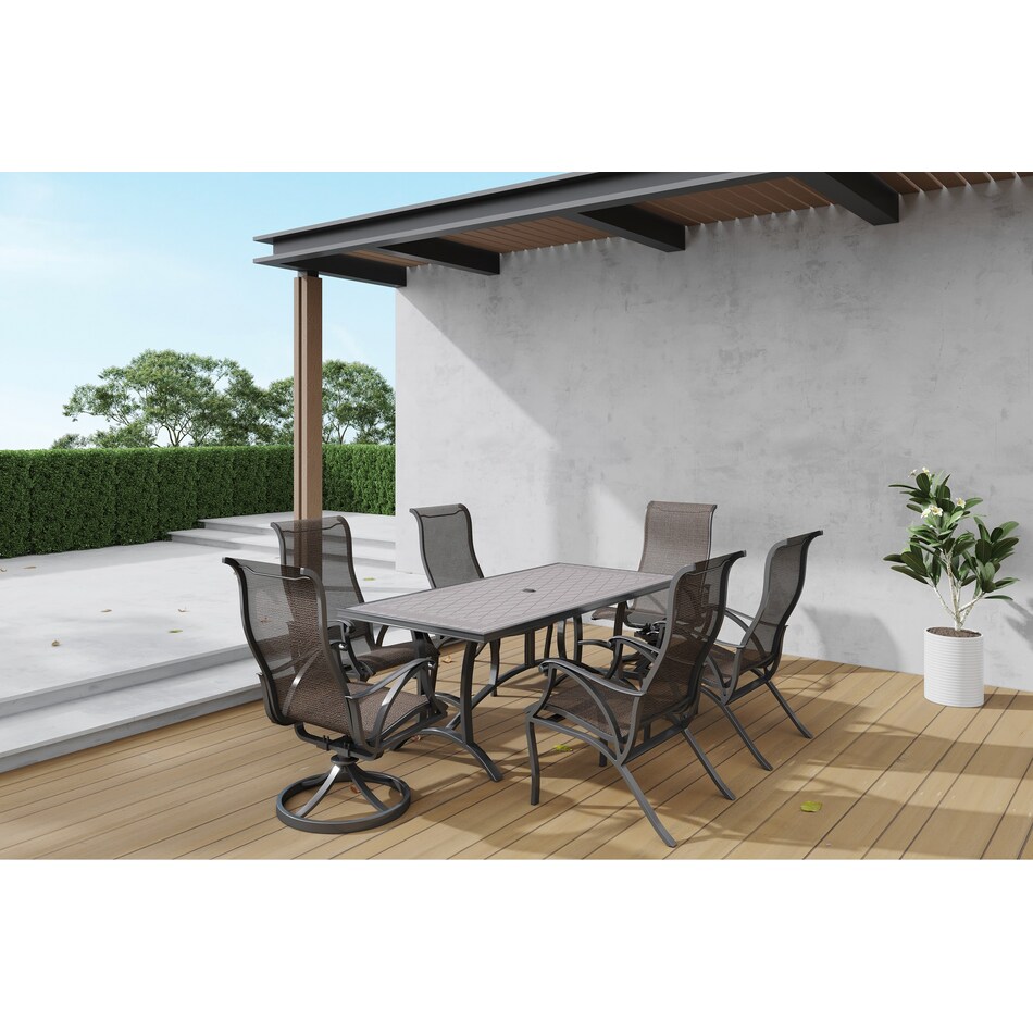 direct designs brown standard height rectangle lifestyle image pkg  