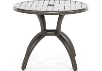 direct designs brown standard height round oval   