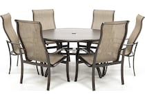 direct designs brown standard height round oval lifestyle image   
