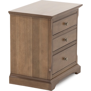 French Quarter 3 Drawer Nightstand