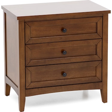 Spencer Three Drawer Nightstand