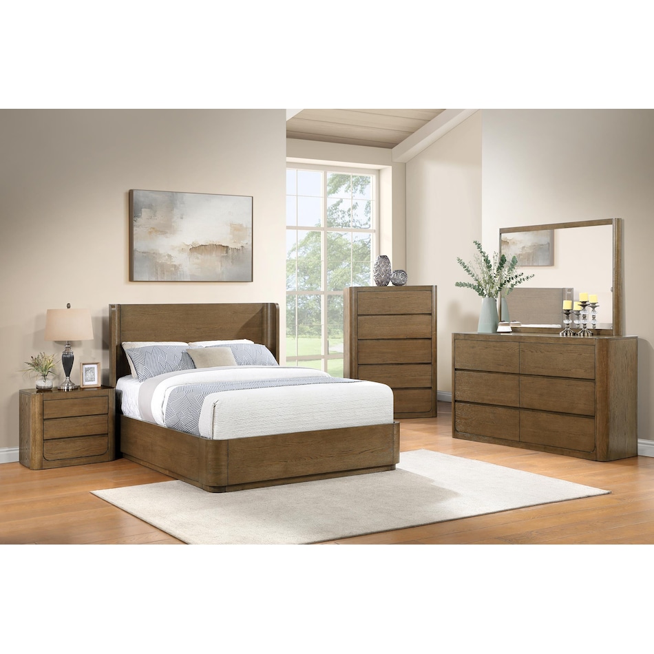 direct designs brown three drawer lifestyle image   