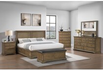 direct designs brown three drawer lifestyle image   