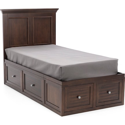Direct Designs® Spencer Cherry Twin Storage Bed