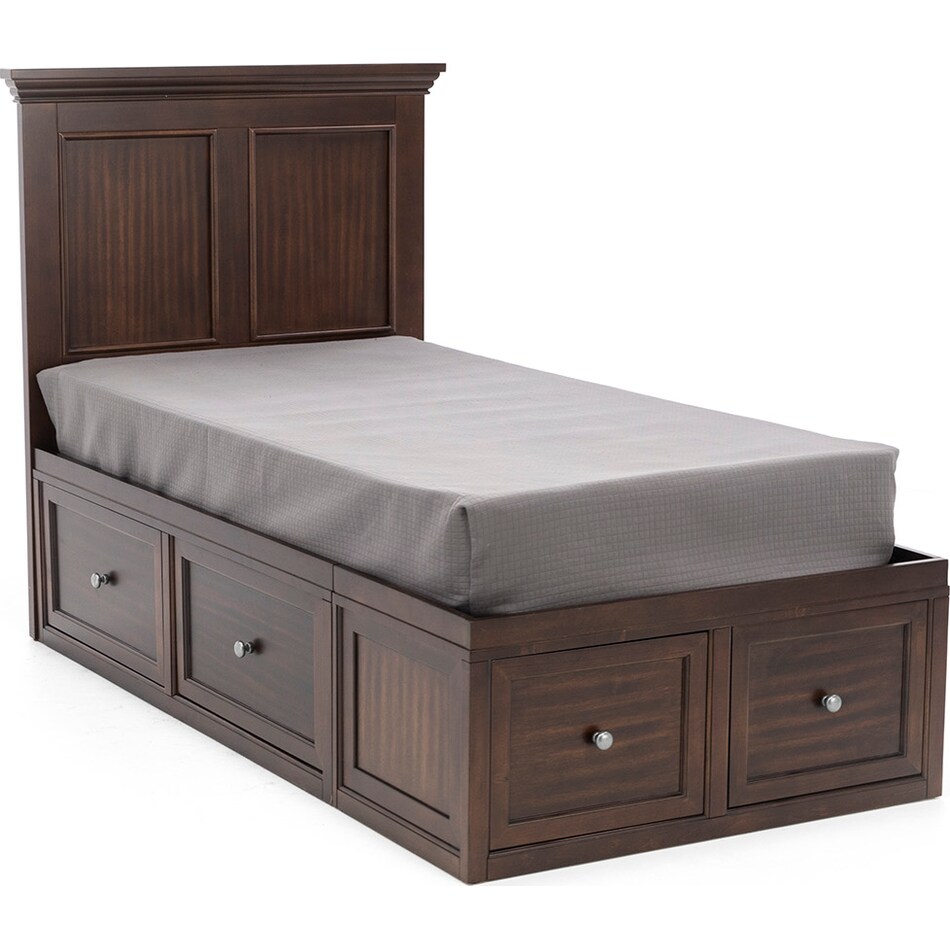 direct designs brown twin bed package ts  