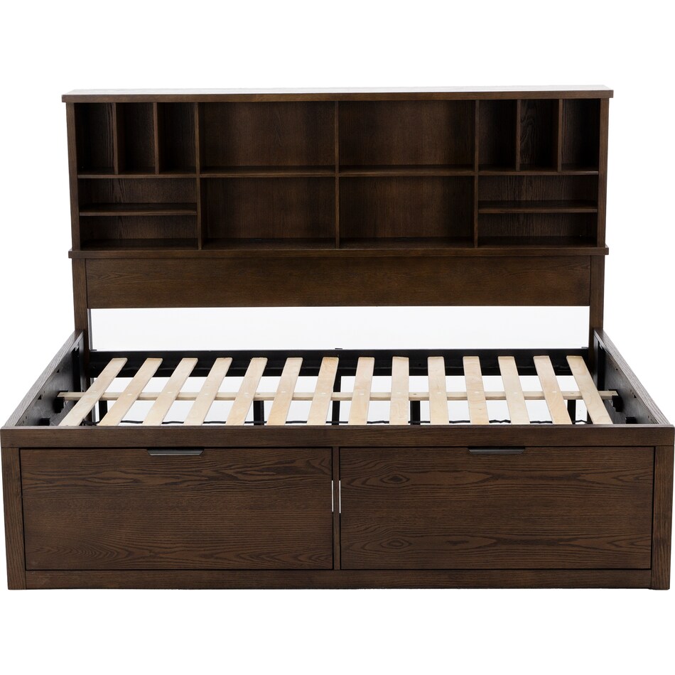 direct designs brown twin bed package ltp  