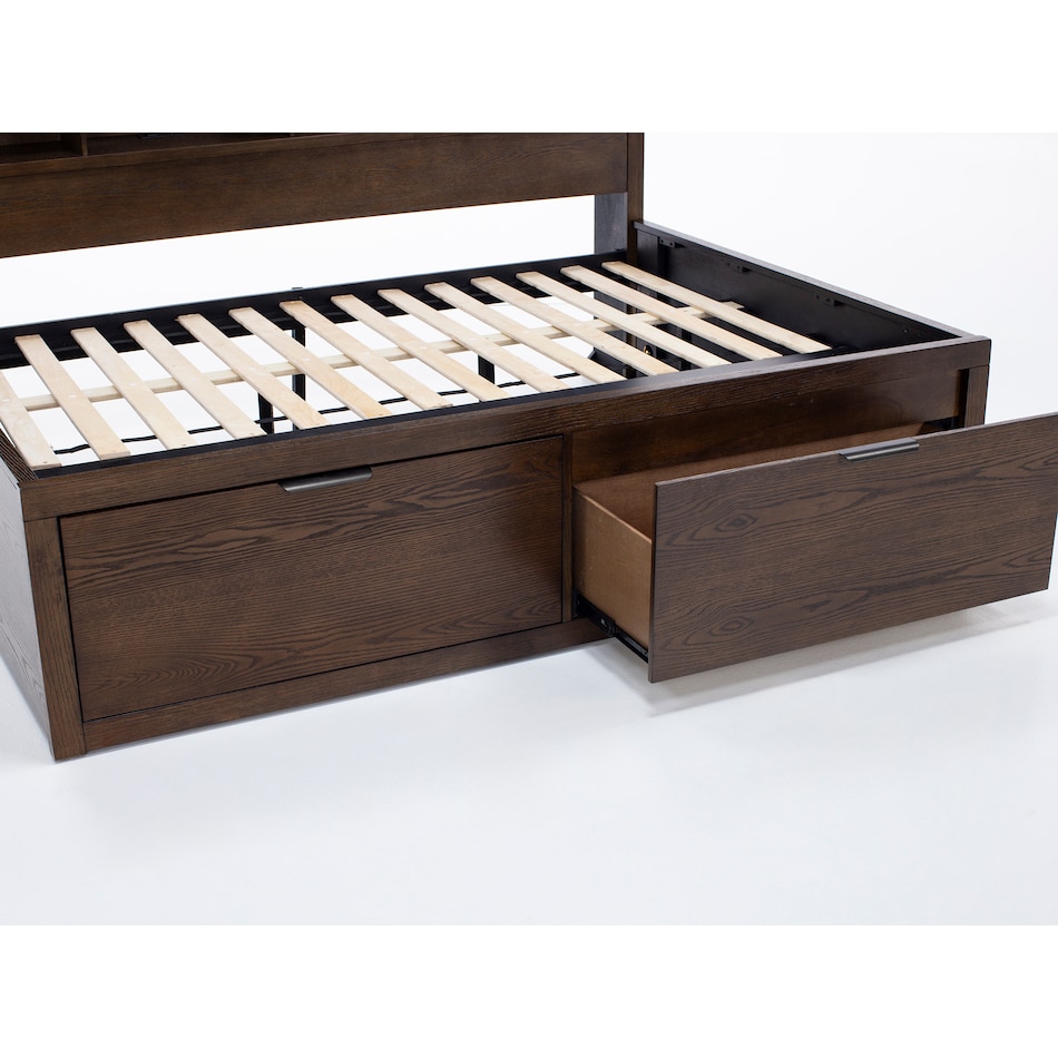 direct designs brown twin bed package ltp  