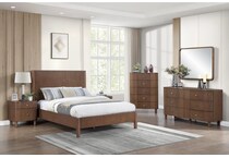 direct designs brown two drawer lifestyle image   