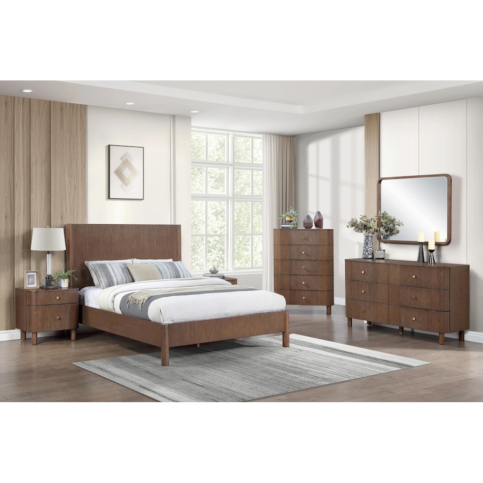 direct designs brown two drawer lifestyle image   