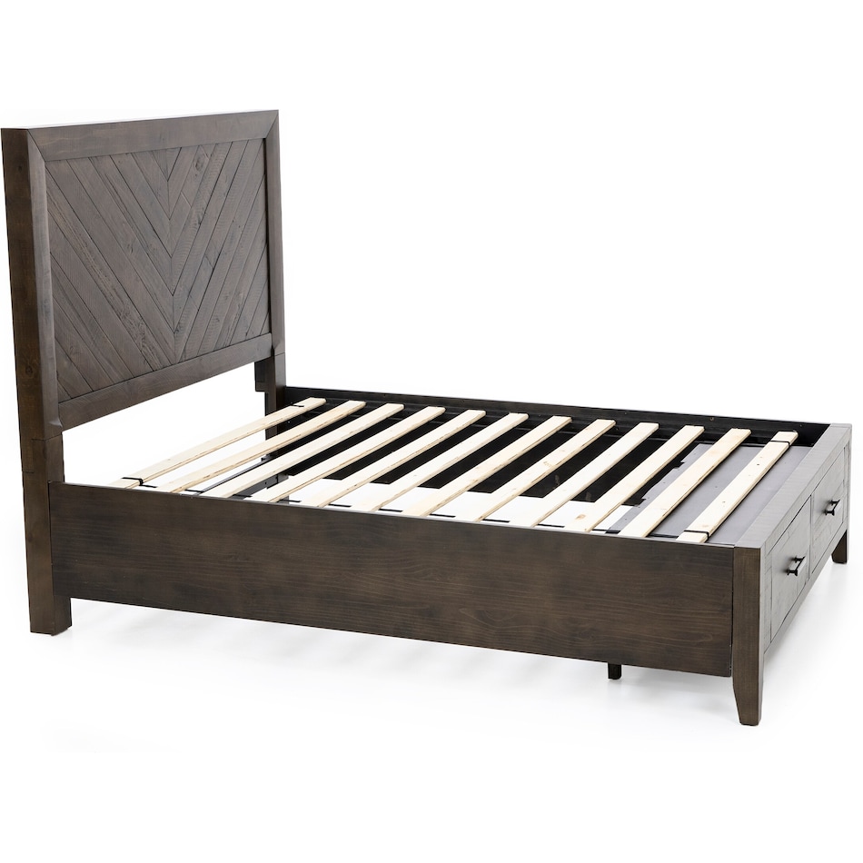 direct designs dark grey finish full bed package fp  