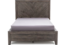 direct designs dark grey finish king bed package kp  