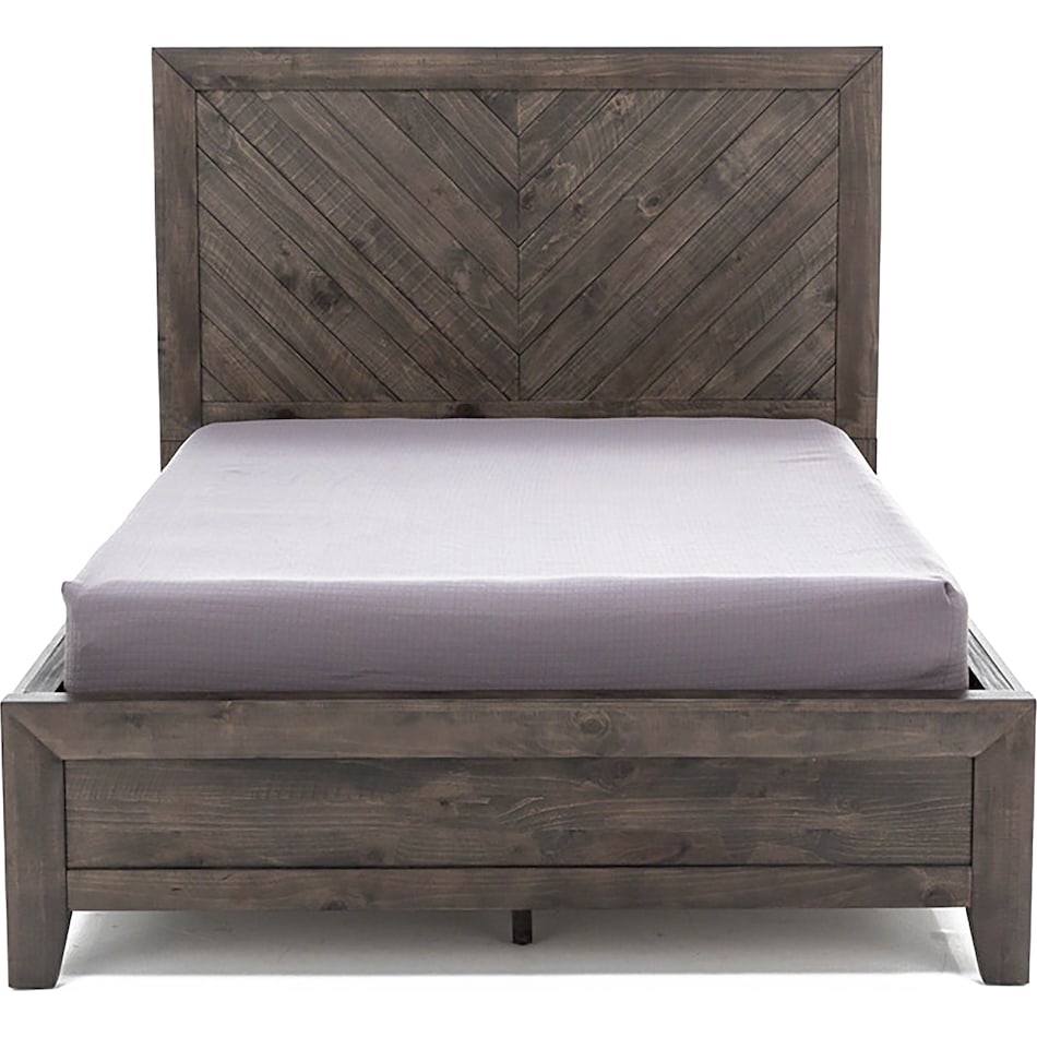 direct designs dark grey finish king bed package kp  