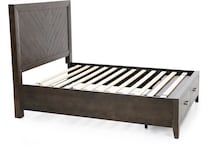 direct designs dark grey finish king bed package kp  