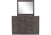 direct designs dark grey finish mirror   