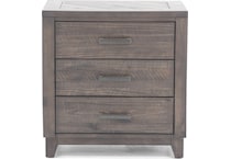 direct designs dark grey finish three drawer   