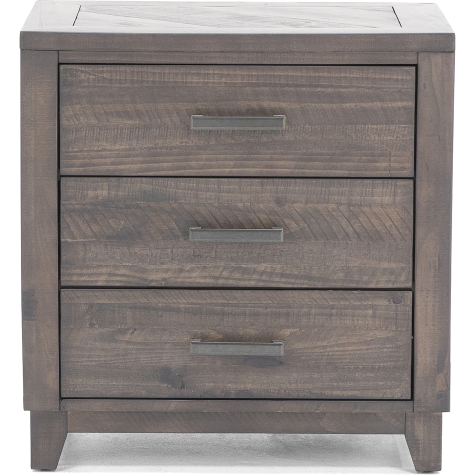 direct designs dark grey finish three drawer   