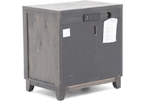 direct designs dark grey finish three drawer   