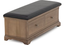 direct designs french dark brown bench   
