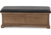 direct designs french dark brown bench   