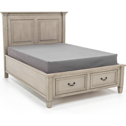 Direct Designs® Willow Grey King Storage Bed