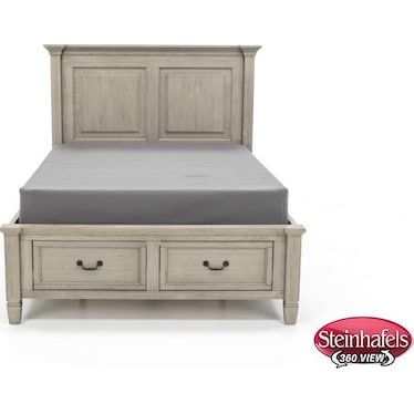 Direct Designs® Willow Grey Queen Storage Bed