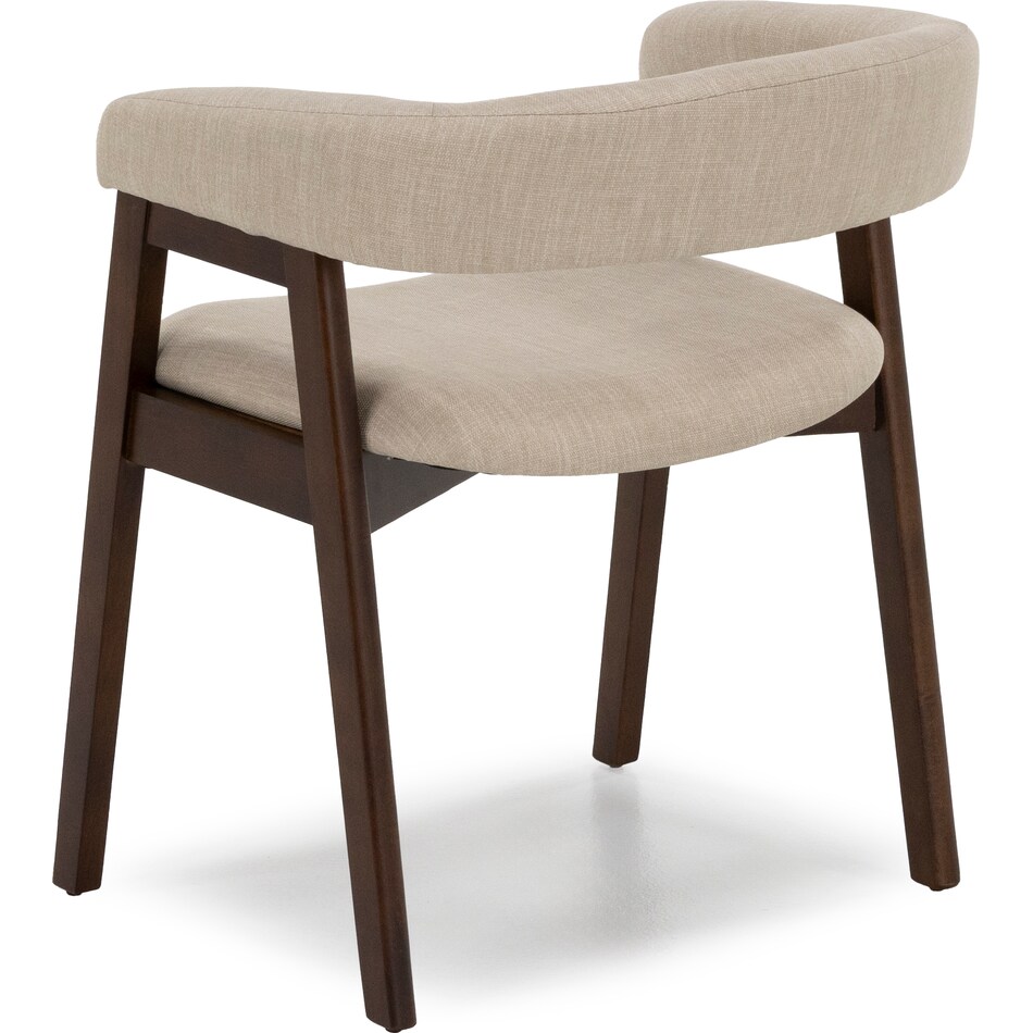direct designs sara dark oak inch standard seat height side chair   