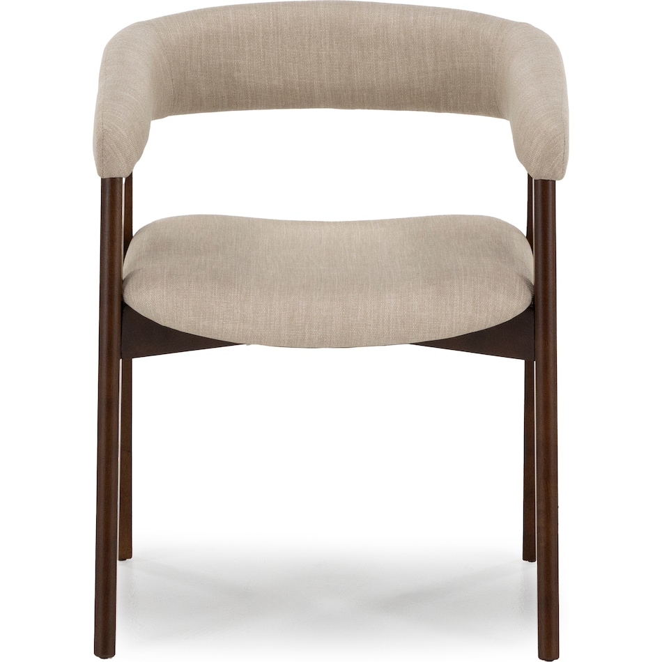 direct designs sara dark oak inch standard seat height side chair   