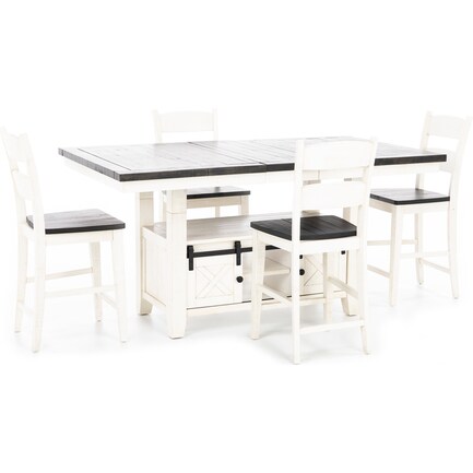 Direct Design Ava 5-pc. Counter Height Dining Set