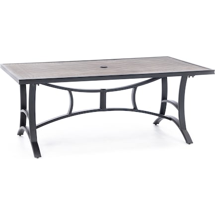 Impressions Rectangular Tile Top Table